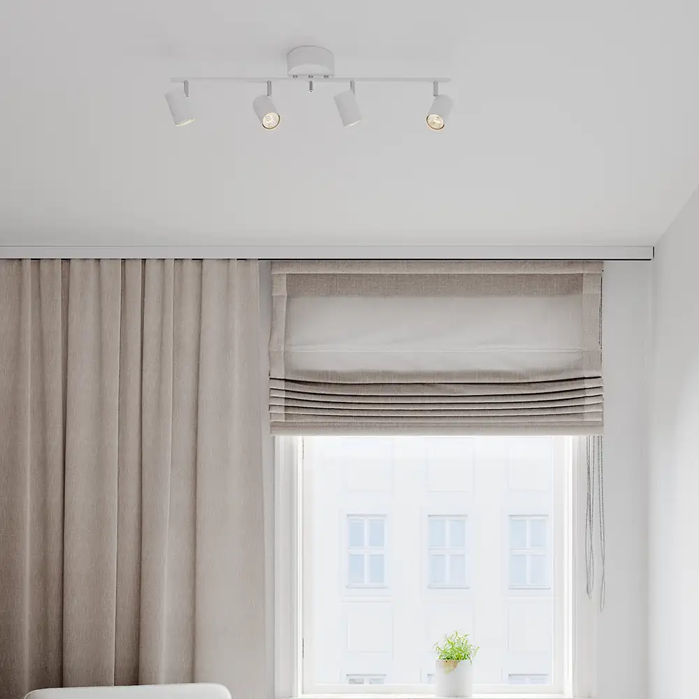 Correct takskena 4-låg Vit 