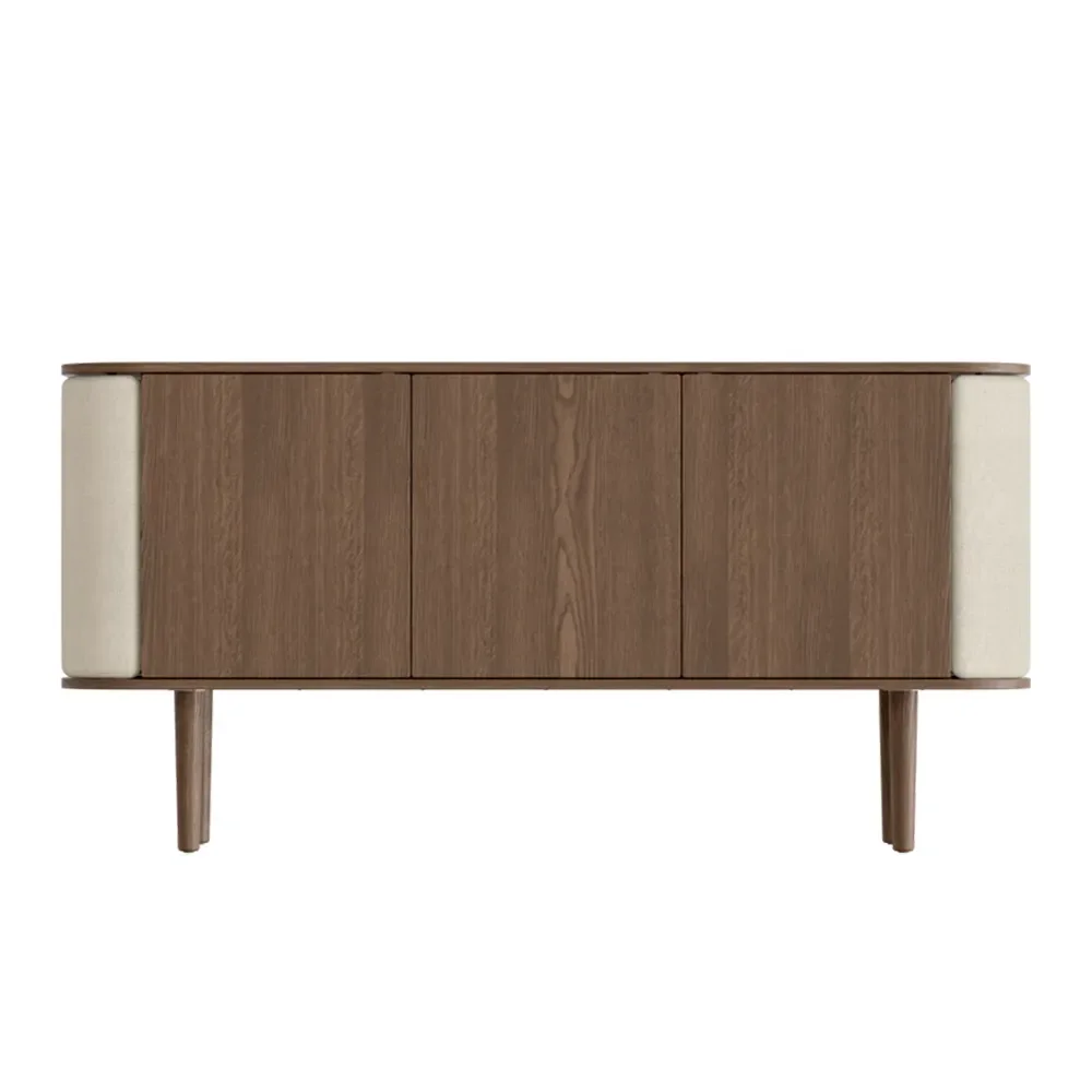 Treasures 3-dörrars skåp Dark Oak/White Sands