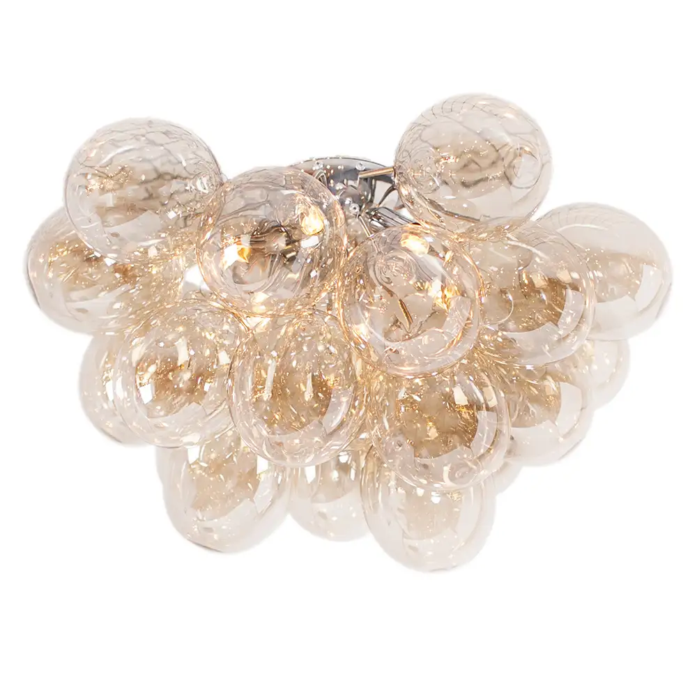 by Rydéns, Gross plafond Ø50cm Amber