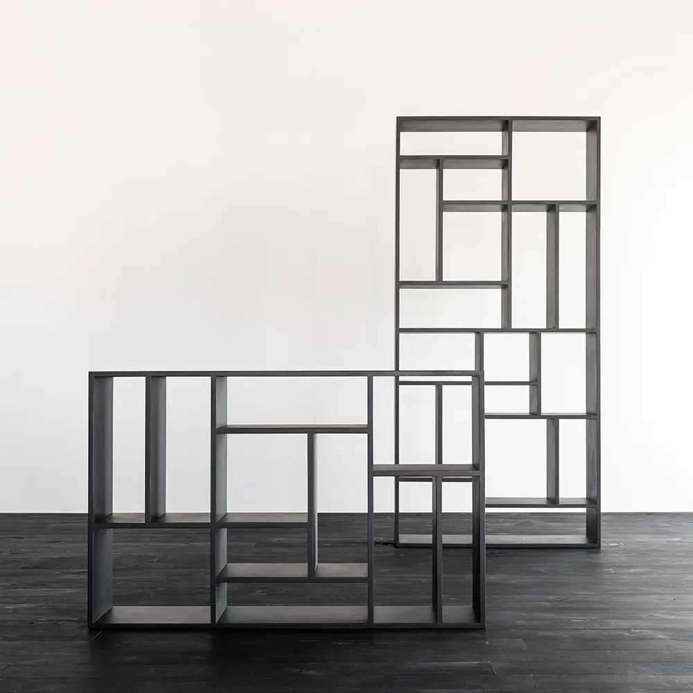 M Hylla 30x104 cm Svart ek