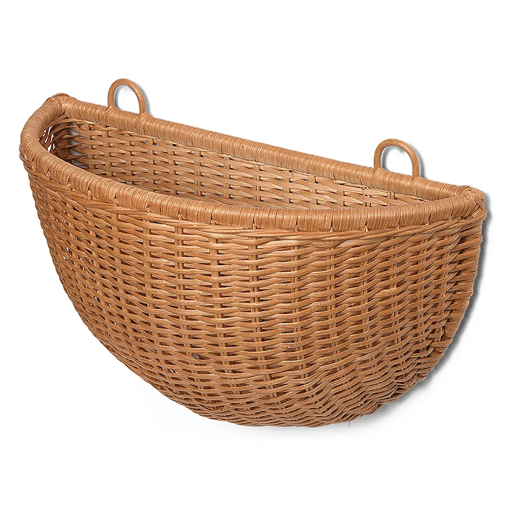 Flätade väggkorgar 2-pack