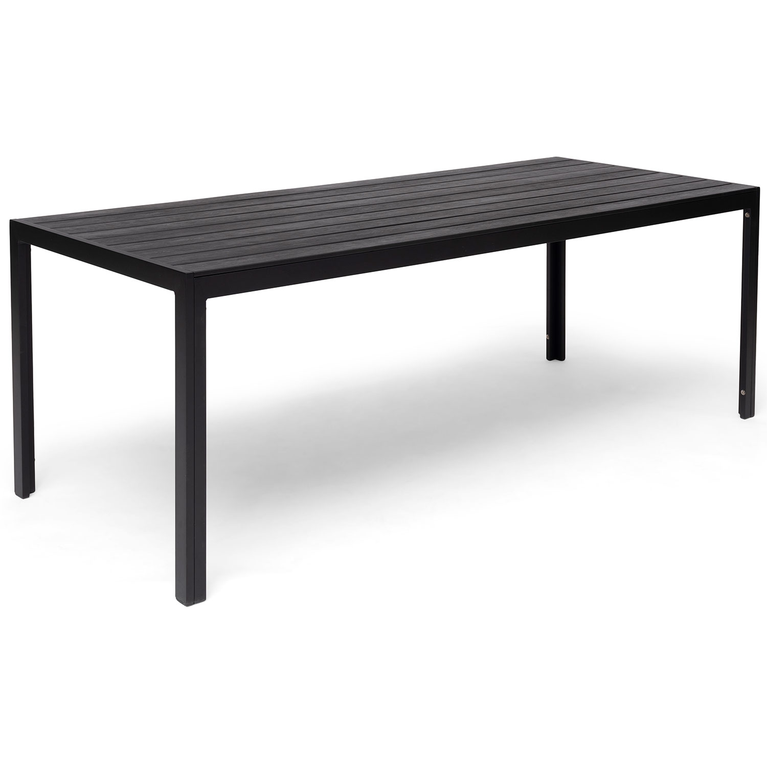 Hillerstorp Hånger bord 90×210 cm svart aluminium