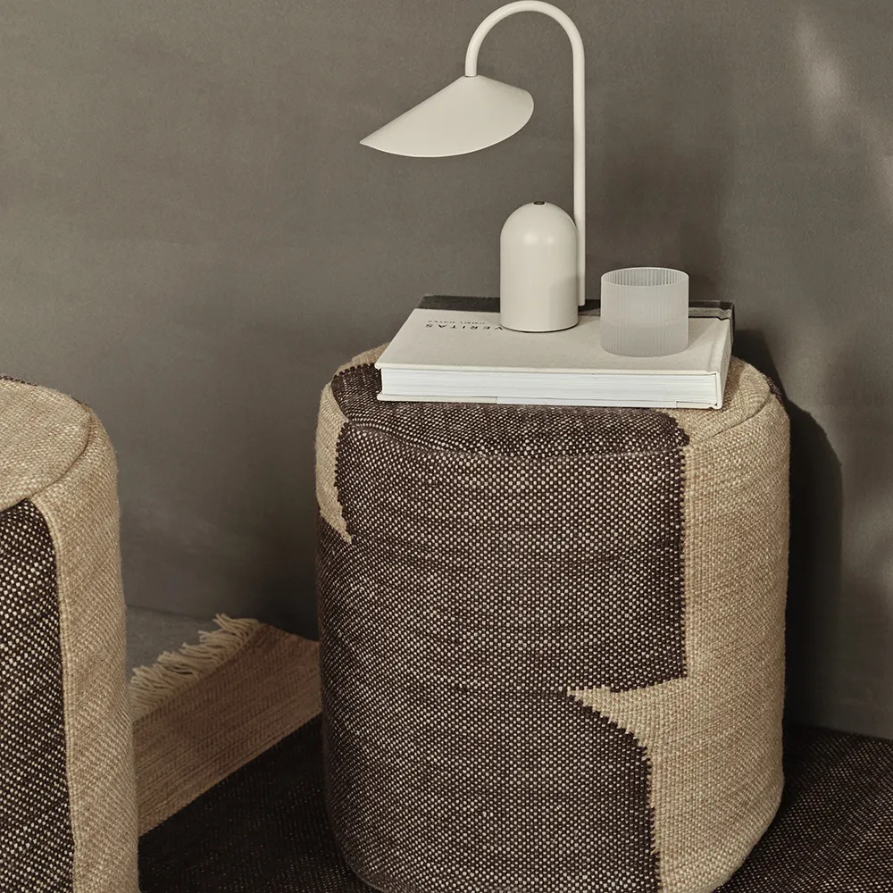 Forene Cylinder Pouf