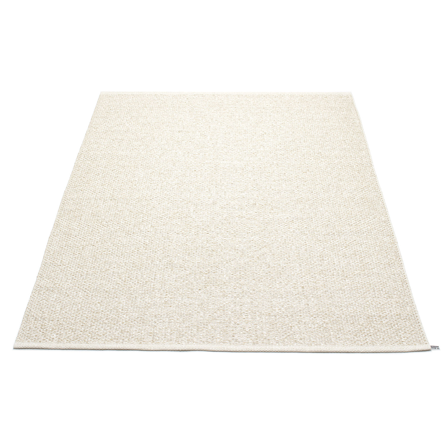 Pappelina Svea matta 230×320 cm vanilla / beige metallic