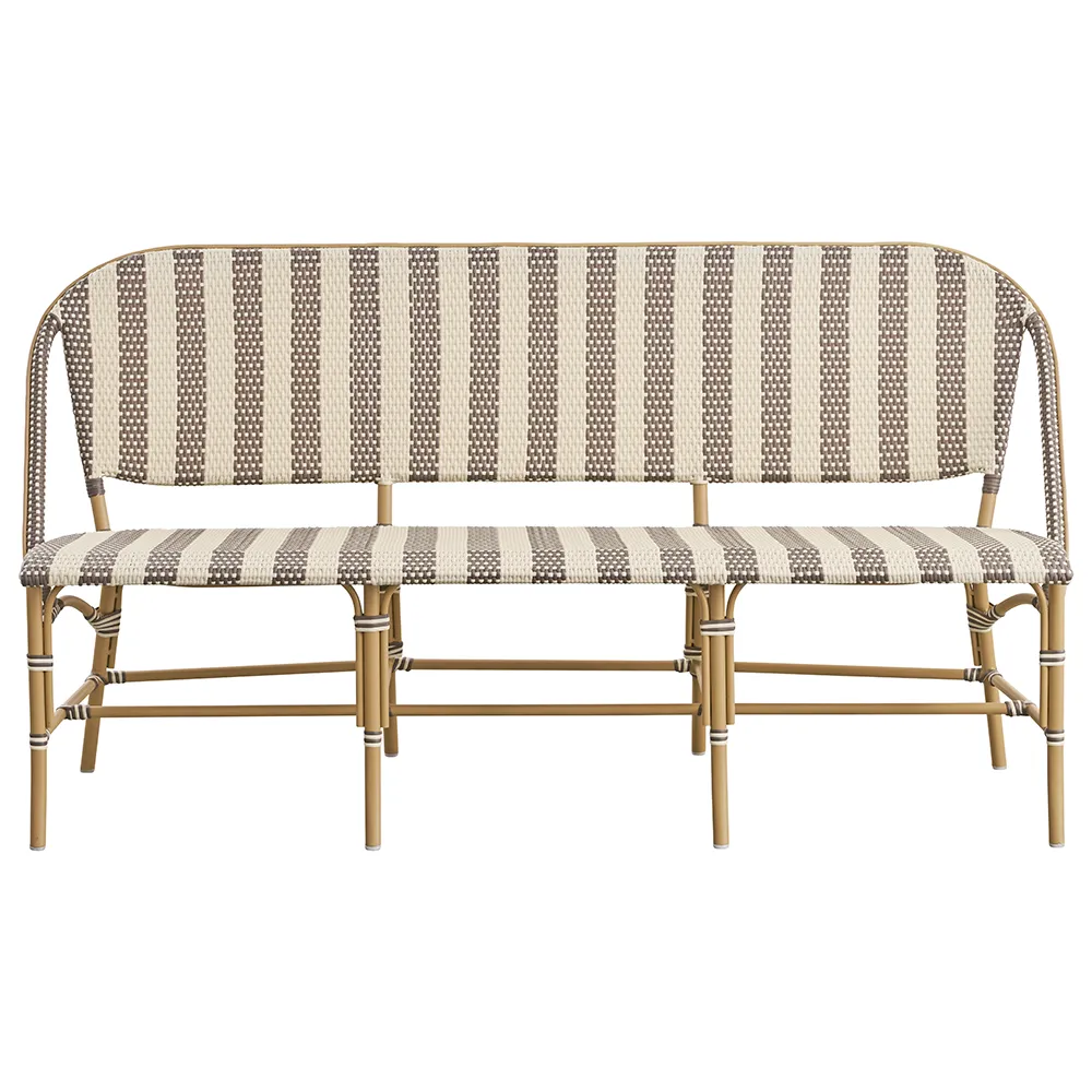 Sofie 3-sits soffa vit/cappucino