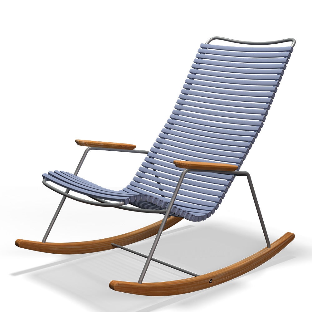 houe, click gungstol duvblå