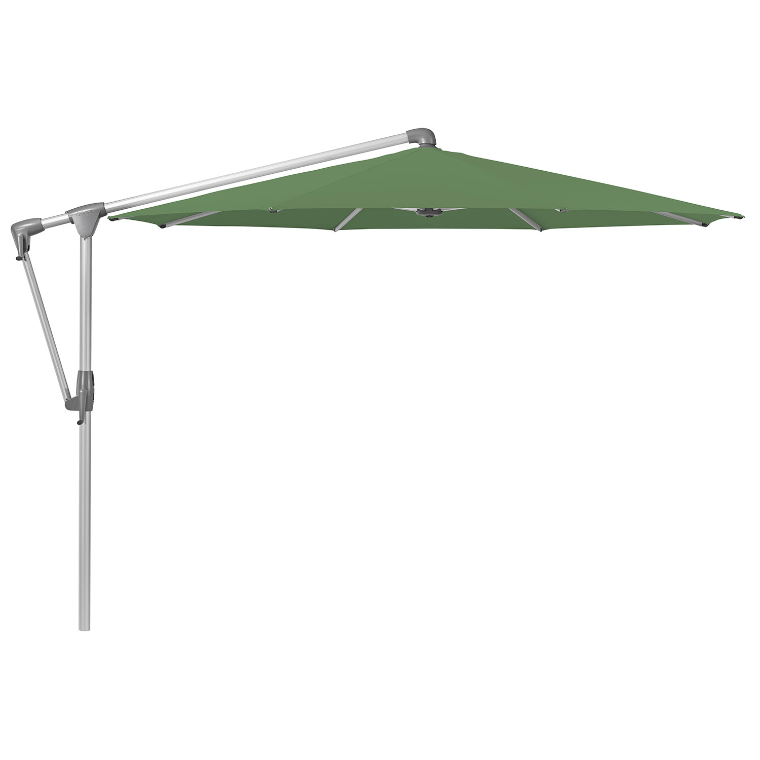 Sunwing Casa frihängande parasoll 330 cm kat.5 anodizerad alu / 677 nile Glatz