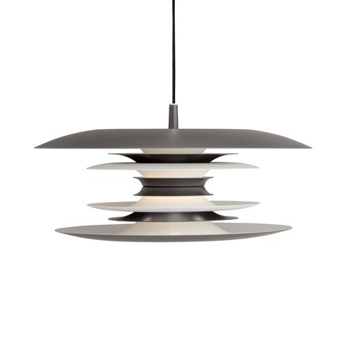 Diablo Pendel D400 Oxidgrå E14  Inkl Ljuskälla