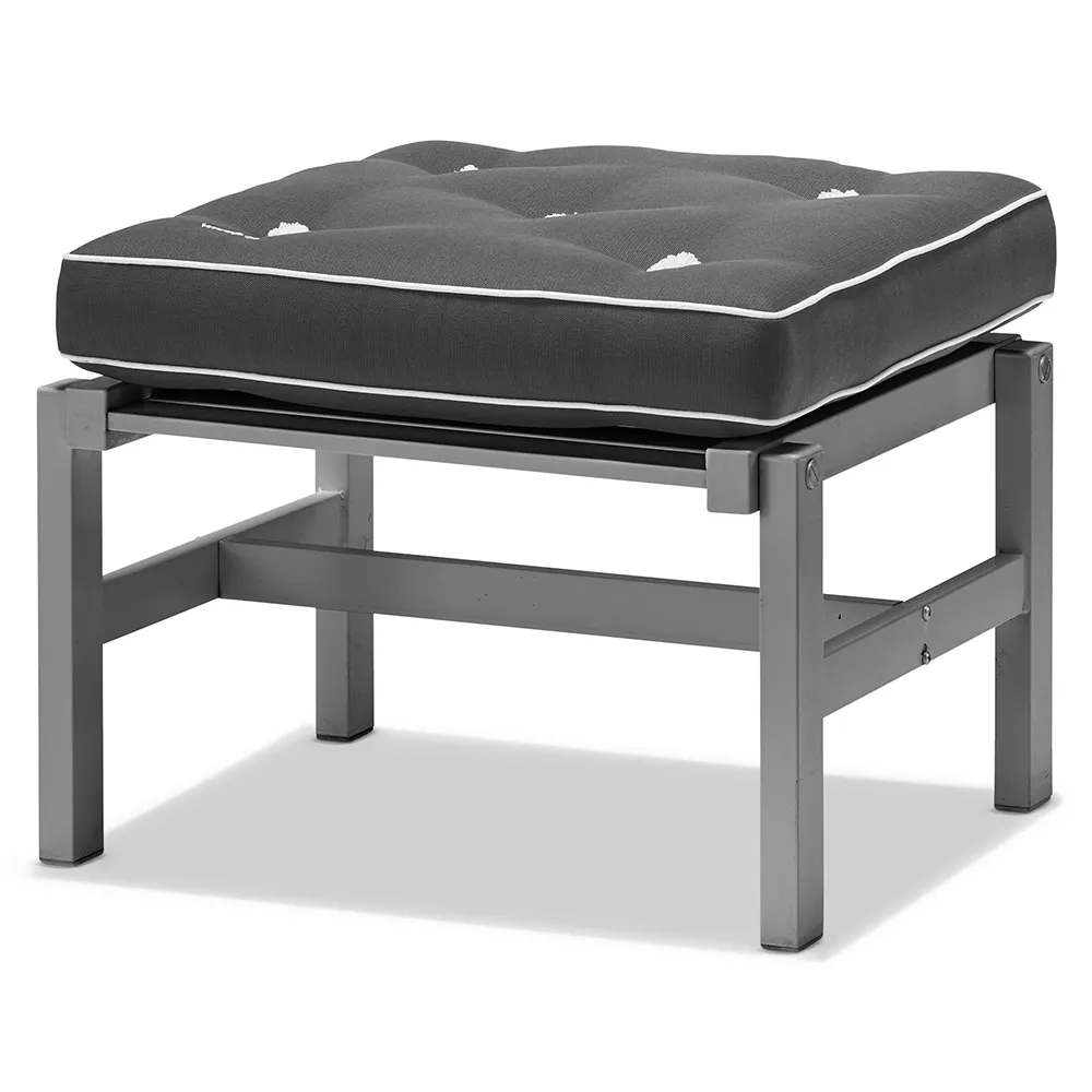 Pall 55X55Cm Grå Alu 