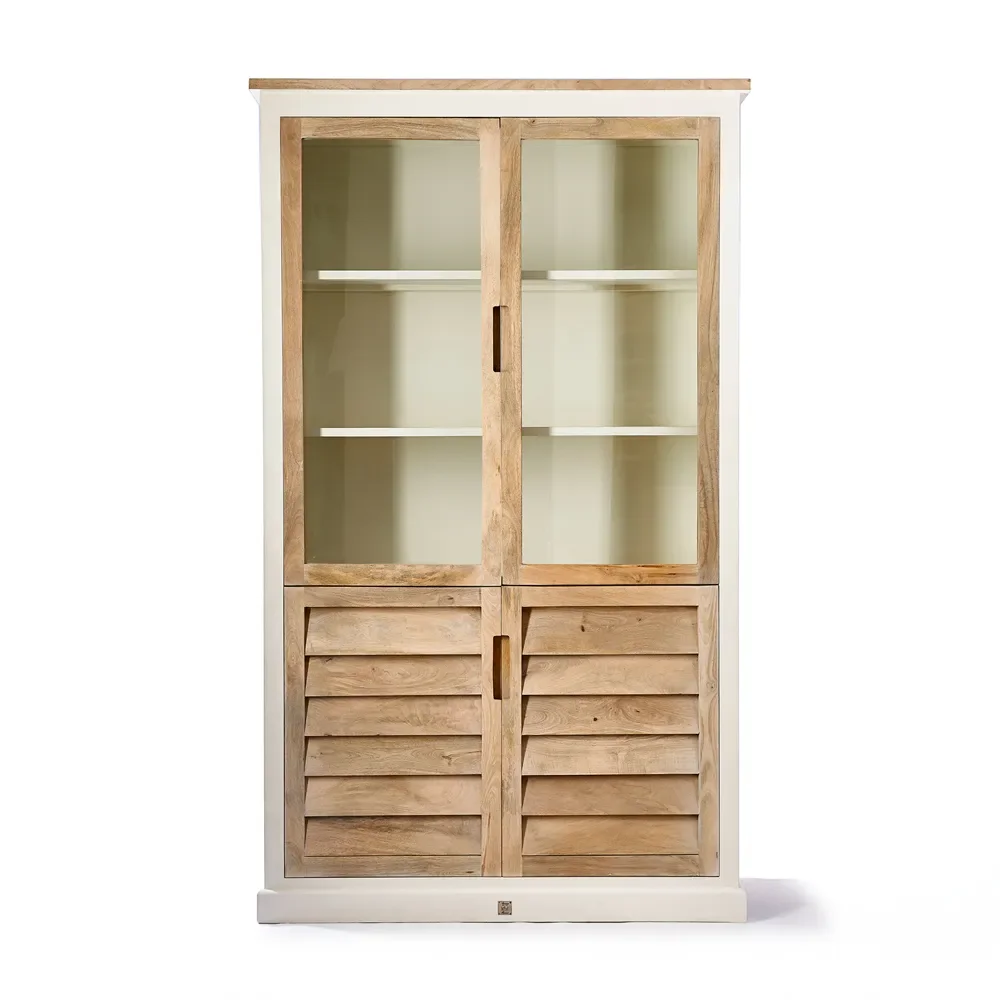 riviera maison, pacifica vitrinskåp