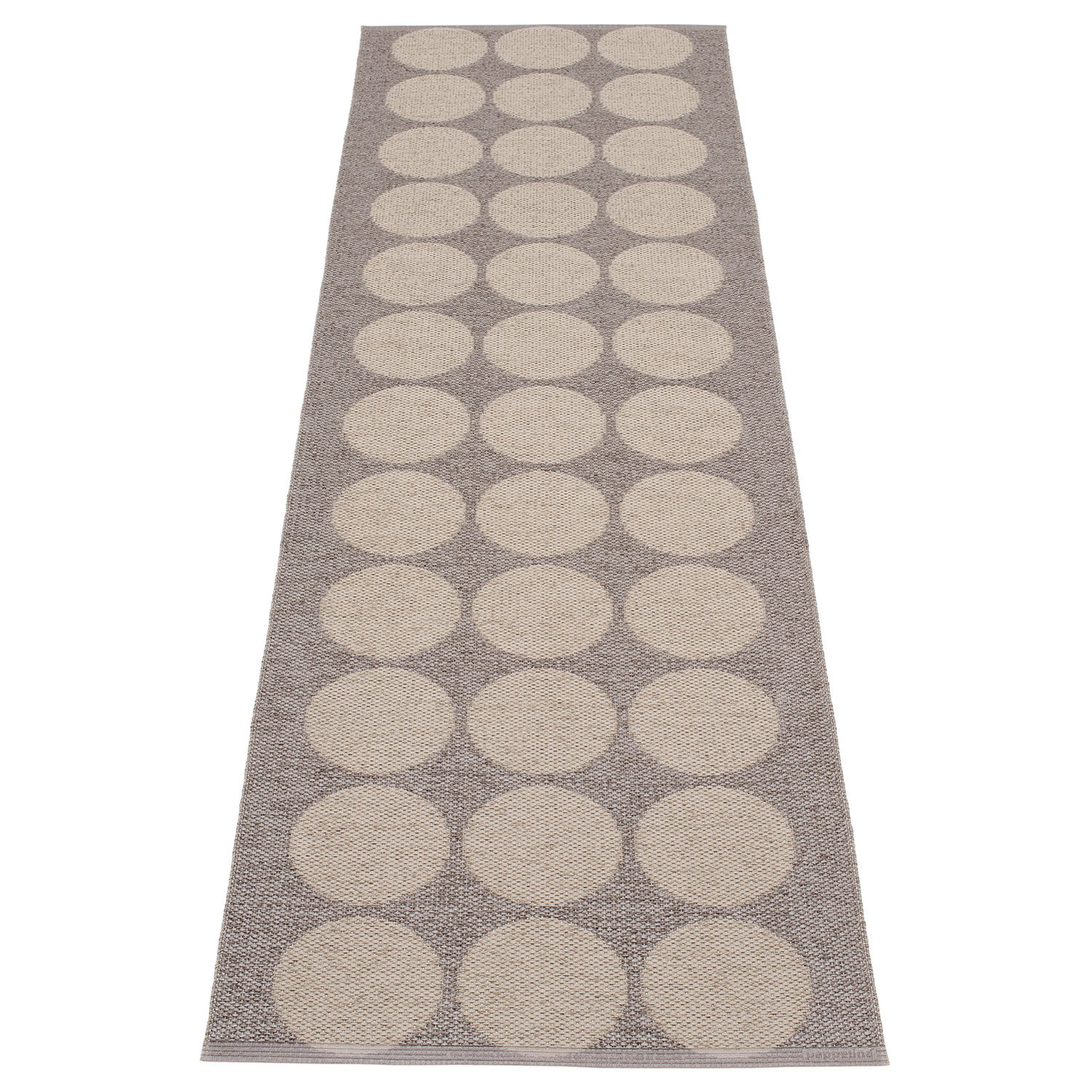 Pappelina, Hugo matta 70x240 cm mudmetallic / mud