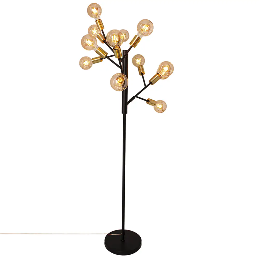 by Rydéns, Heroes Golvlampa Svart