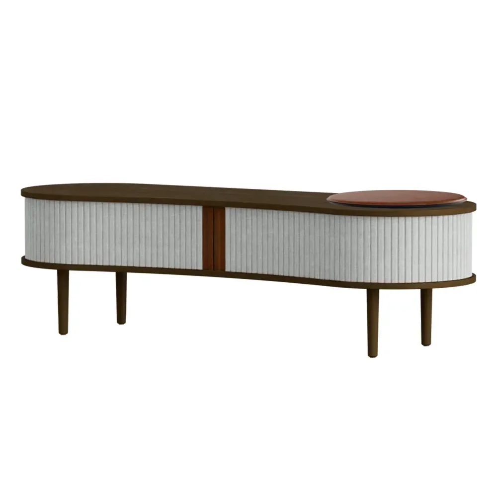 Audacious TV-bänk Mörk Ek/Sterling