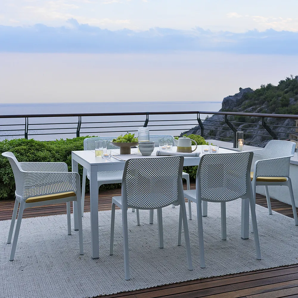 Rio Fix Matbord 210x85 cm White