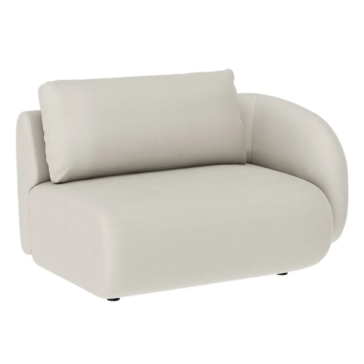Artwood, Dixon 1,5-sits sektion höger Haze cream