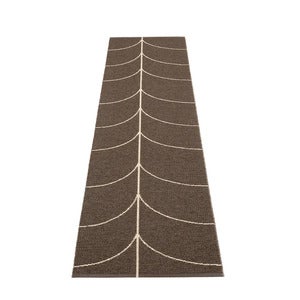 Vävd Matta Leif Dark Brown 70x270 cm