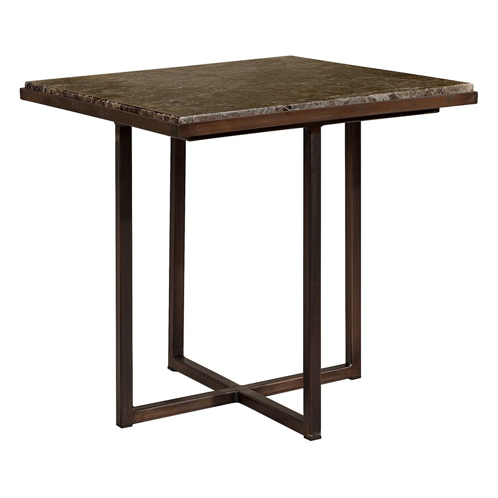Scala Soffbord Brun Marmor 50X50 Cm
