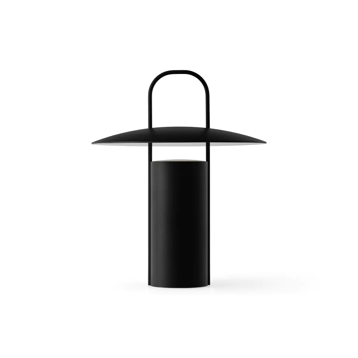 Ray Portabel lampa Aluminium Black