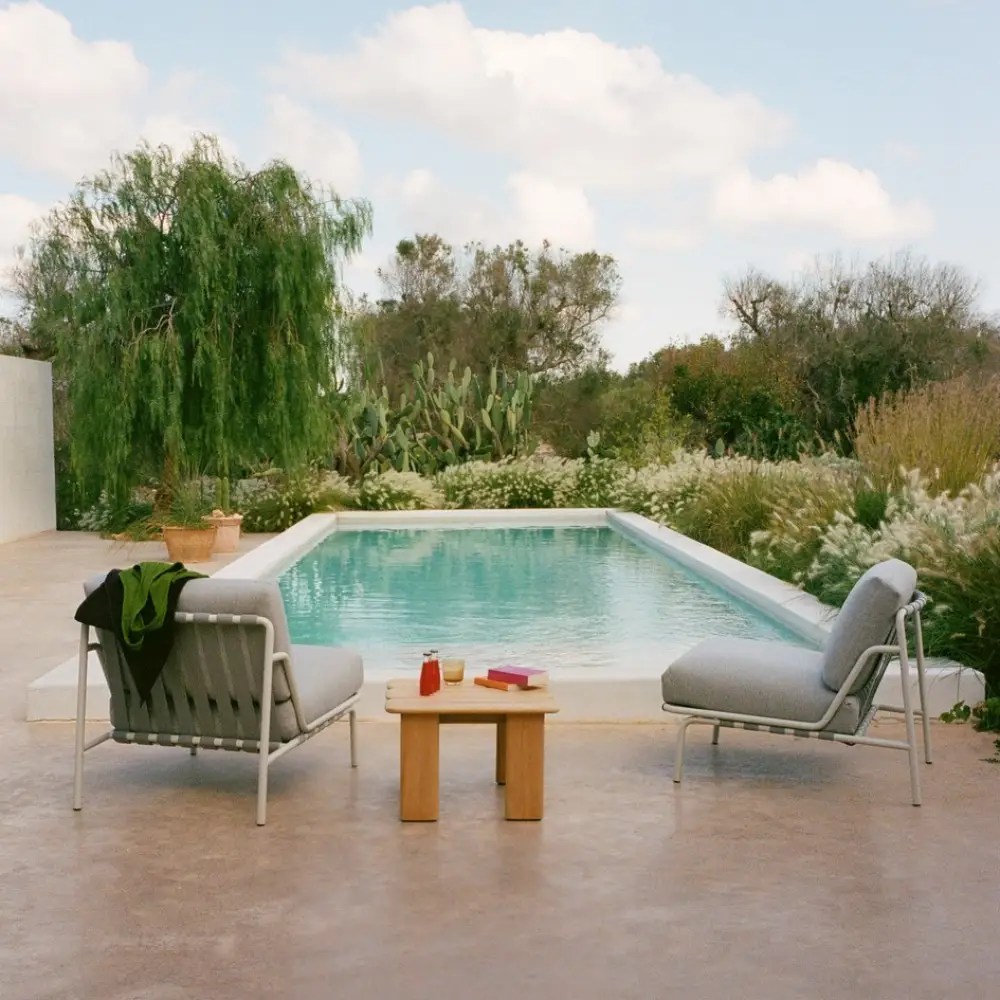 Soffbord Teak 55x55 Assemble