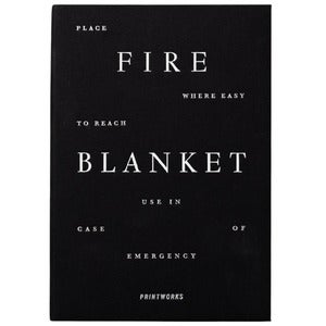 Brandfilt Black