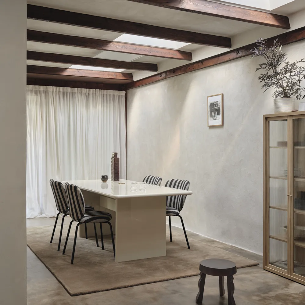 Rico Matstol Black Louisiana - Sand/Black