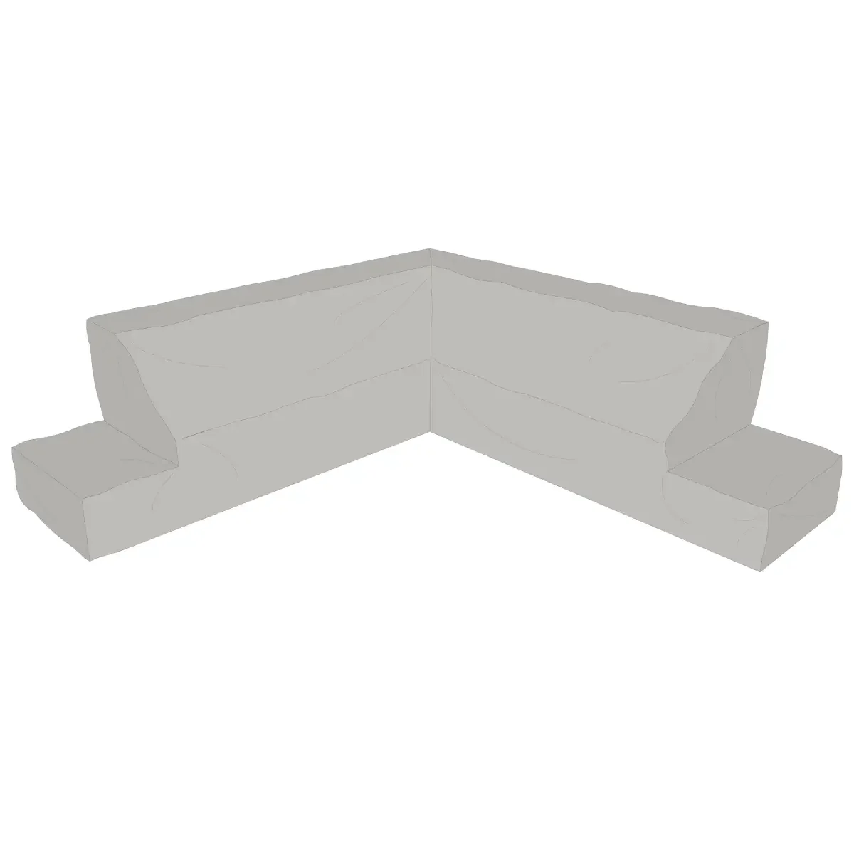 Brafab, Möbelskydd till Coaldale hörnsoffa L269/R269x74x62 cm