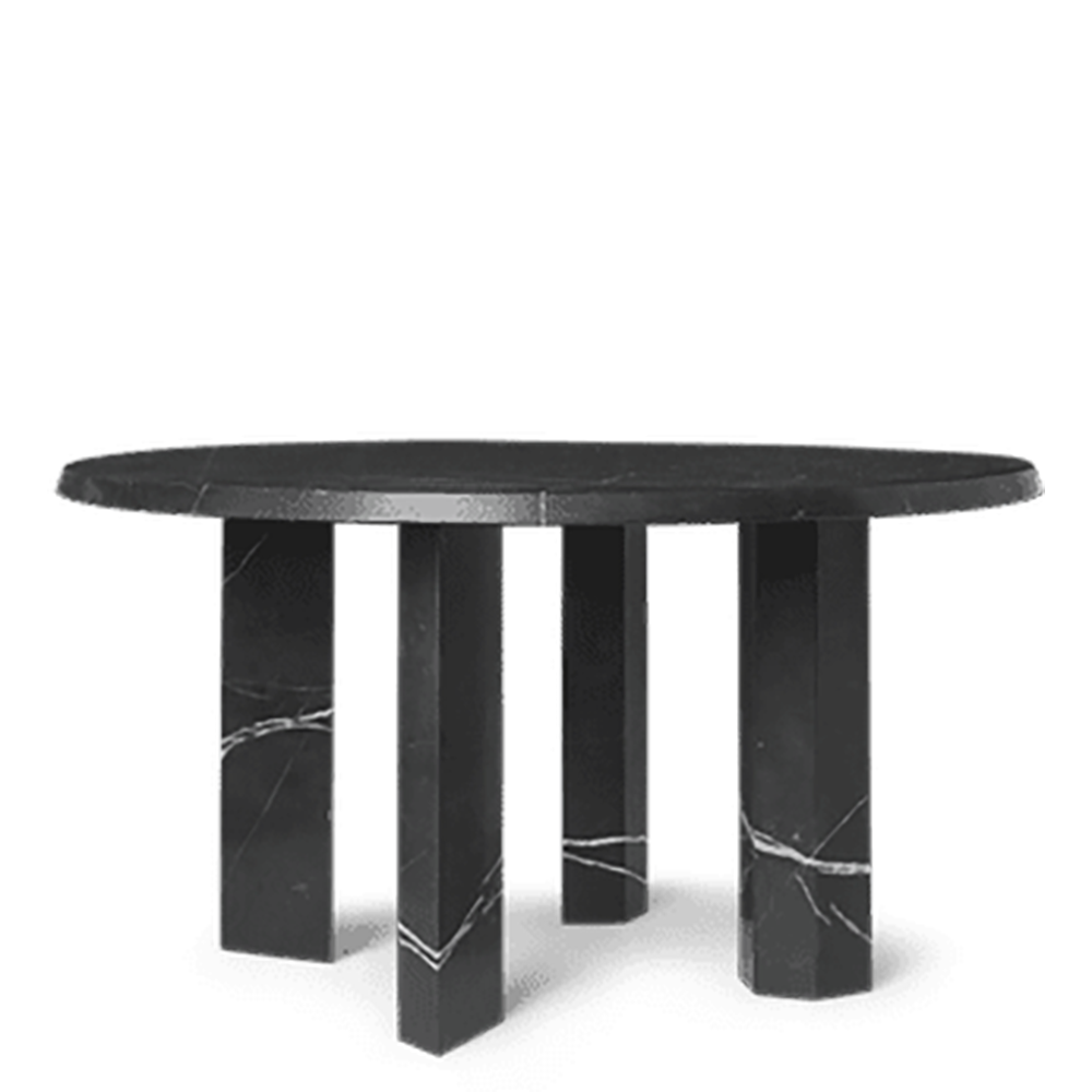 Produktfoto för Ferm Living - Taula Coffee Table - Soffbord - Black - Ø: 67 x H: 35 cm