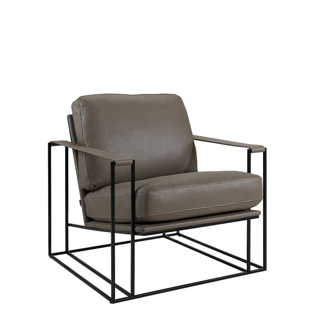 Artwood, BELLAGIO skinnfåtölj Soft Taupe