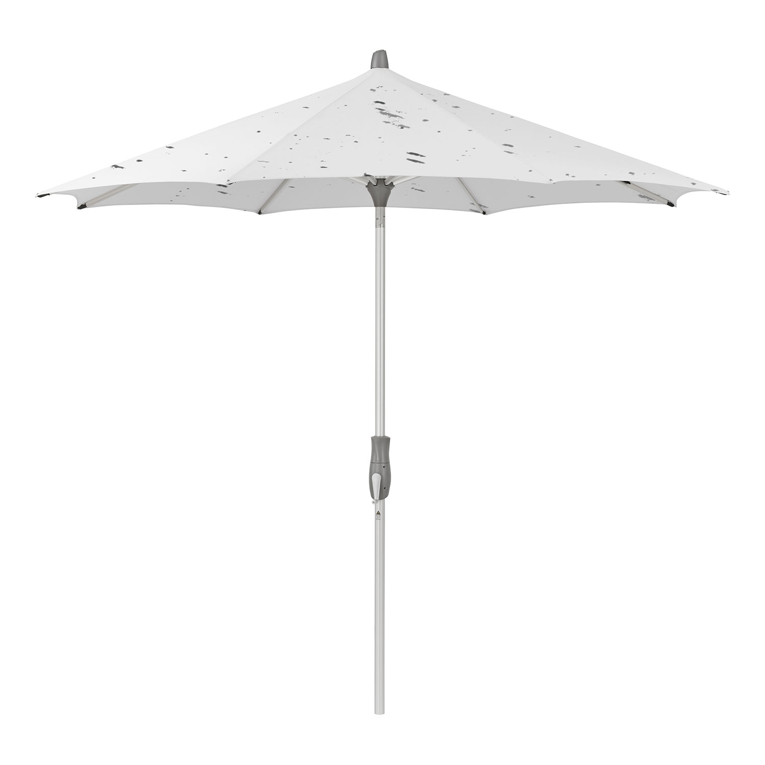 Alu-twist parasoll 300 cm cm kat.5 664 pearl Glatz