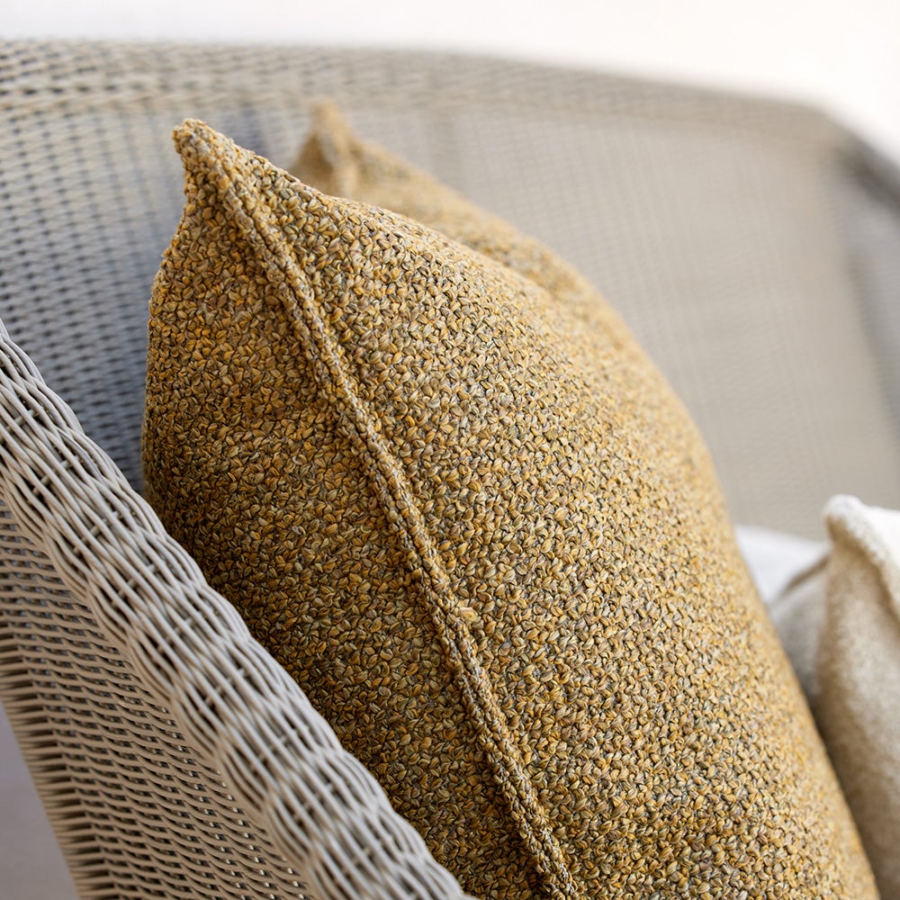 Rise prydnadskudde 50x50-Turmeric yellow Rise