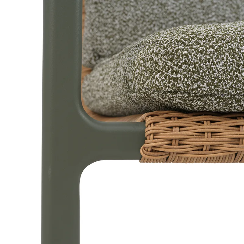 Motty fåtölj     Nordic green / Teddy Verde