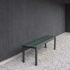 Linear Steel Bänk 110x34 cm Grey 