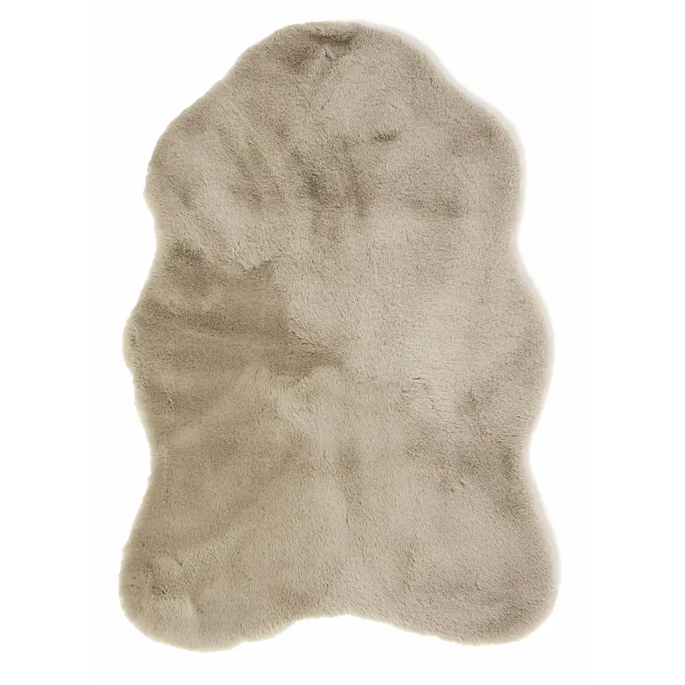 Skinnwille Fluffy Fäll Taupe