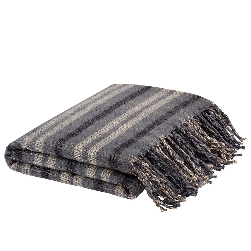 Artwood, Quadrato Pläd Svart/Grå 130 X 180