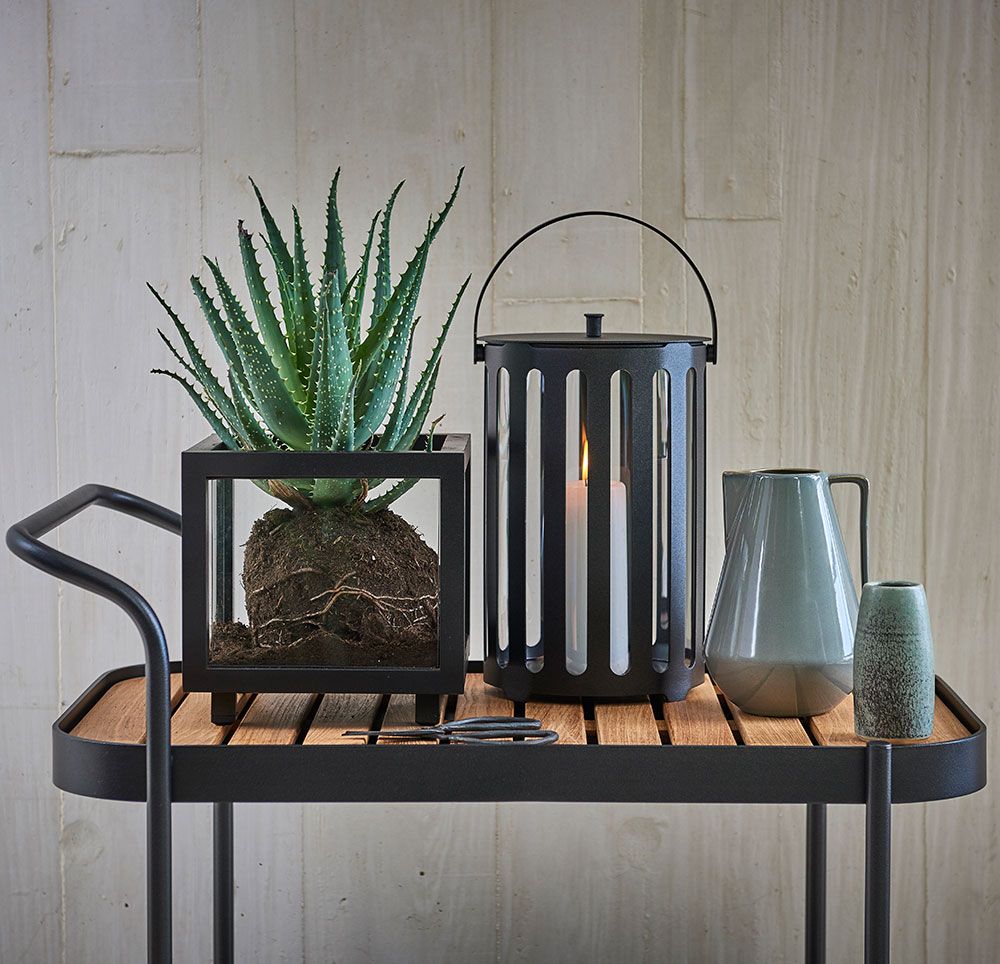 Roll Serveringsvagn Svart 