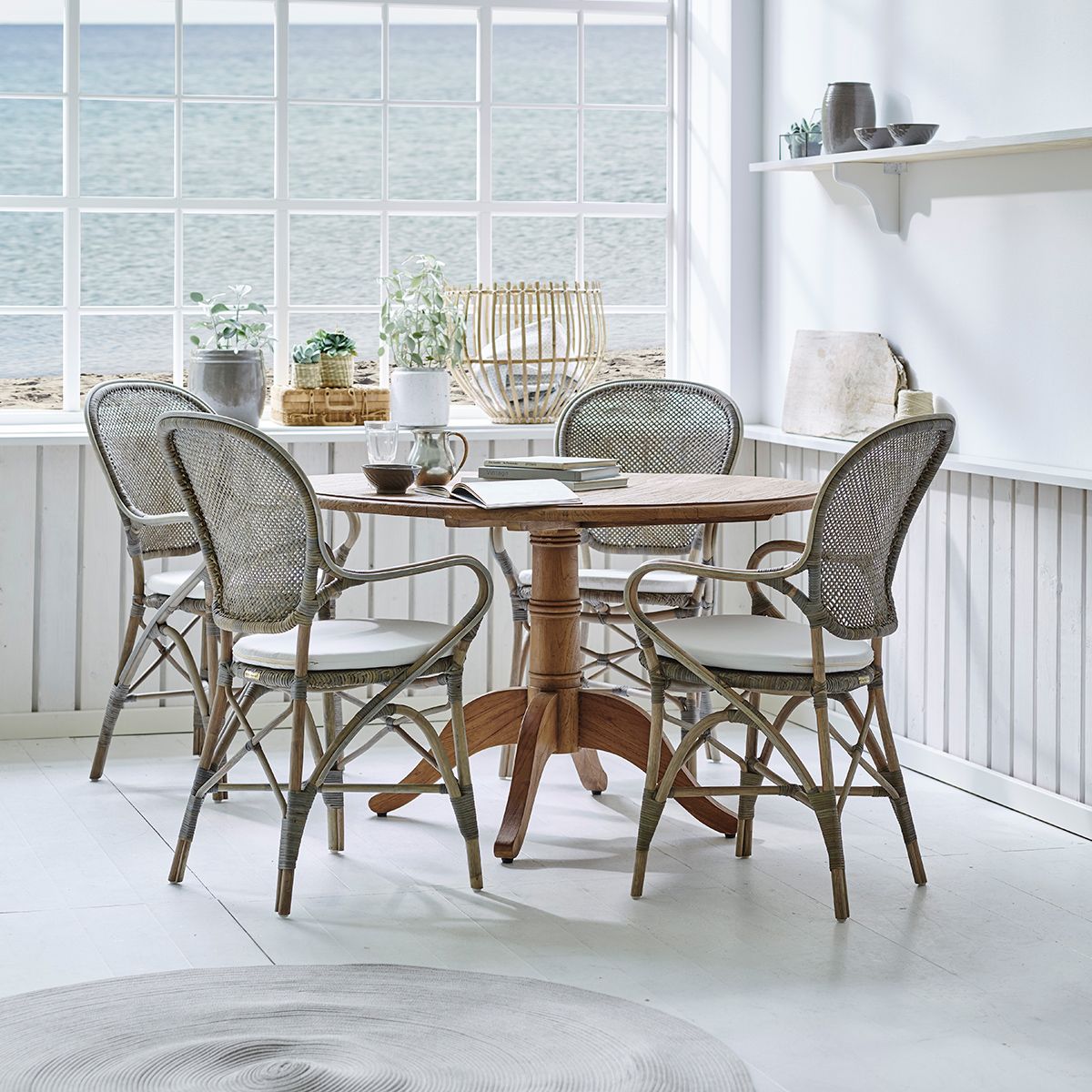 Rossini rottingstol Taupe