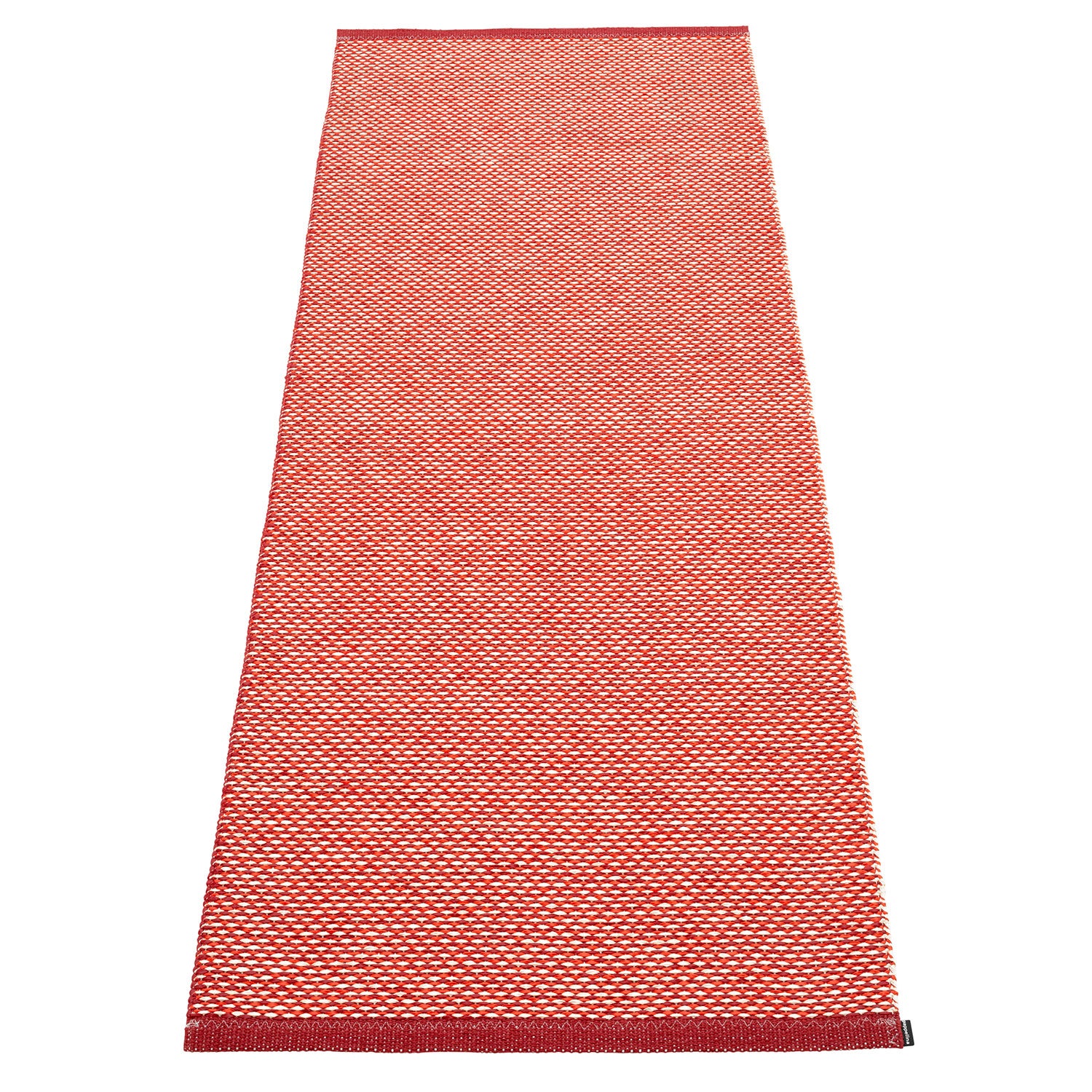 pappelina, effi matta 70x200 cm dark red