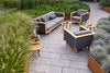 Angle Loungesoffa Teak Inkl Grå Air Touch Dynset 