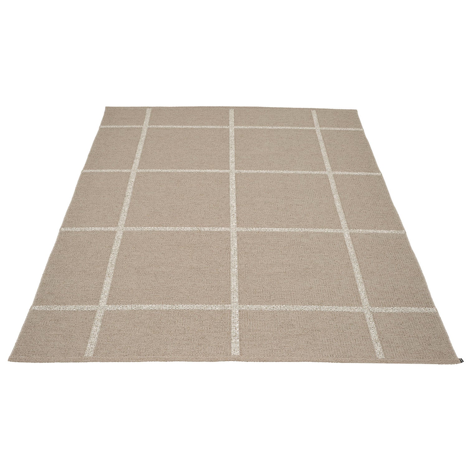 Pappelina, Ada matta 180x260 cm dark linen / stone metallic