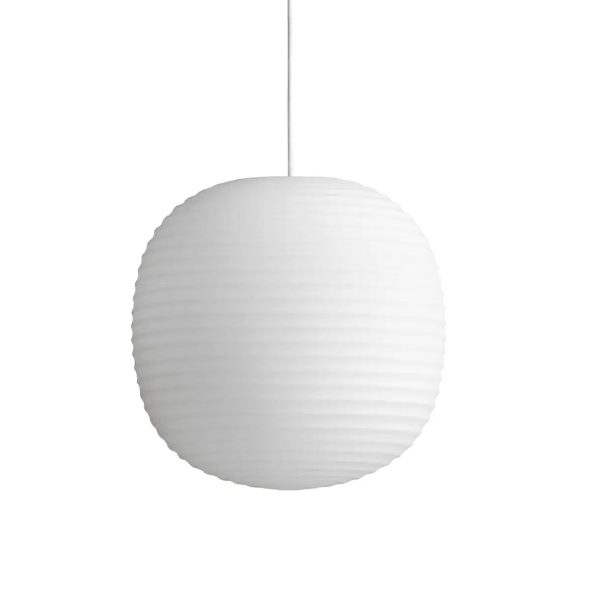 New Works, Lantern Pendellampa Ø30 Vit Opalglas