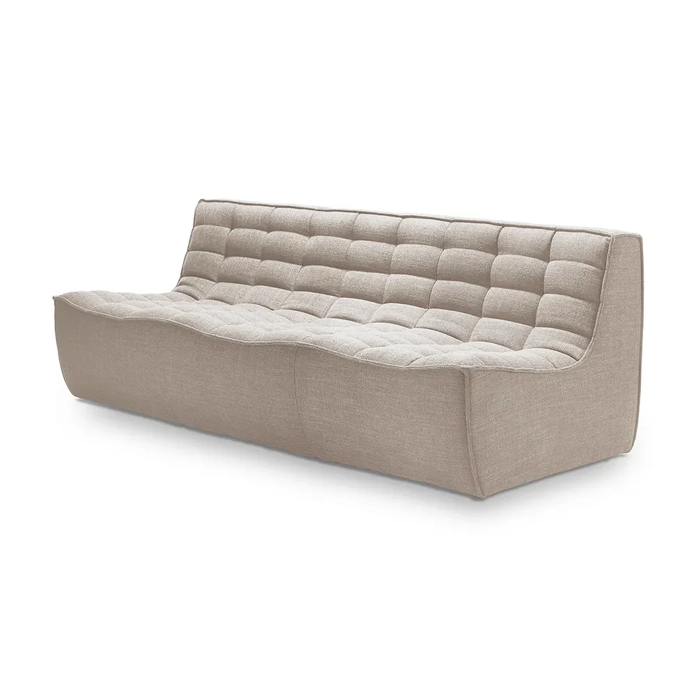 N701 3-sits soffa Beige