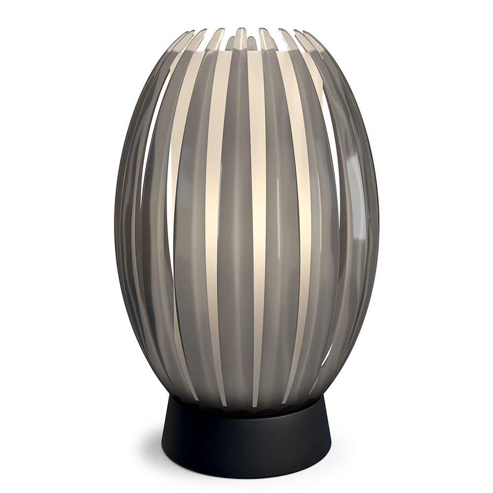 Tentacle bordlampa M Svart/Rök E27