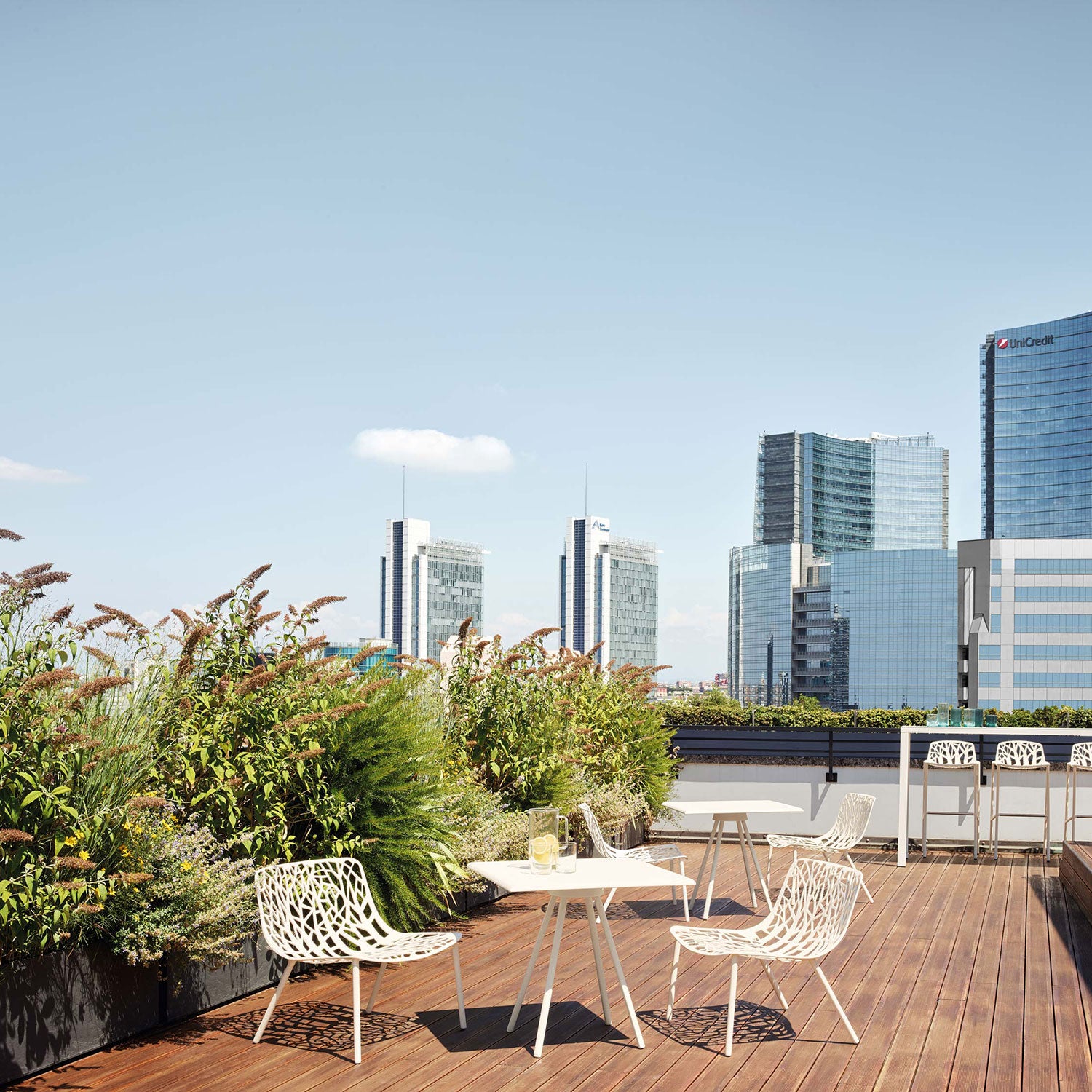 Forest loungefåtölj Black 