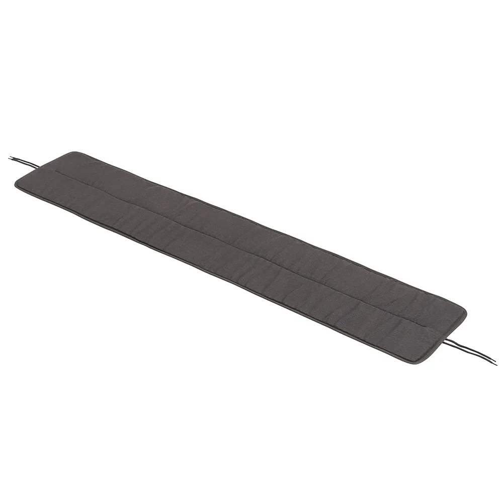 Muuto, Linear Steel Bänkdyna 170x34 cm Dark Grey