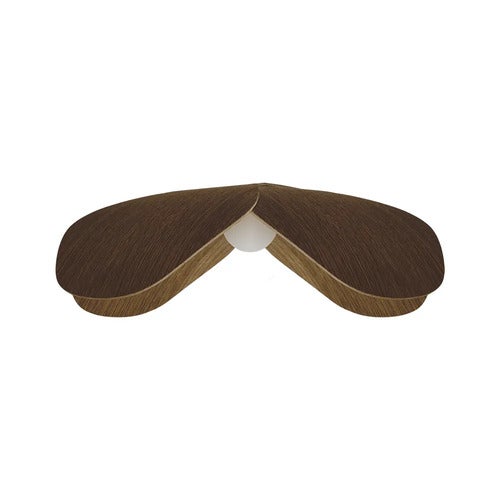 Lampskärm Forget Me Not Large i mörk ek