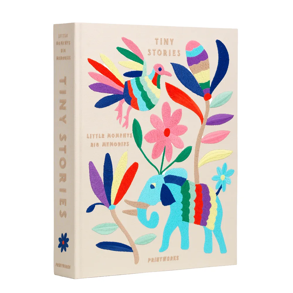 Broderat Fotoalbum - Tiny Stories