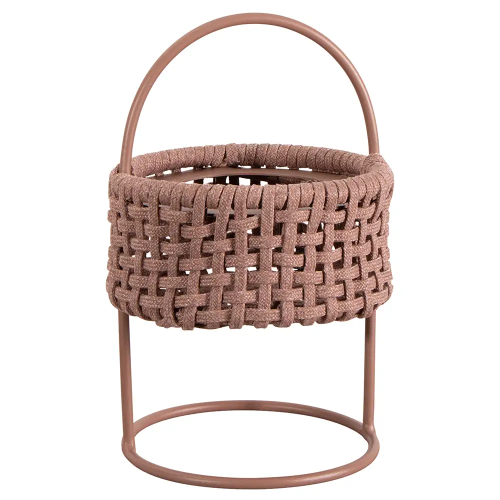 Illusion lampa Dark rose, Soft Rope