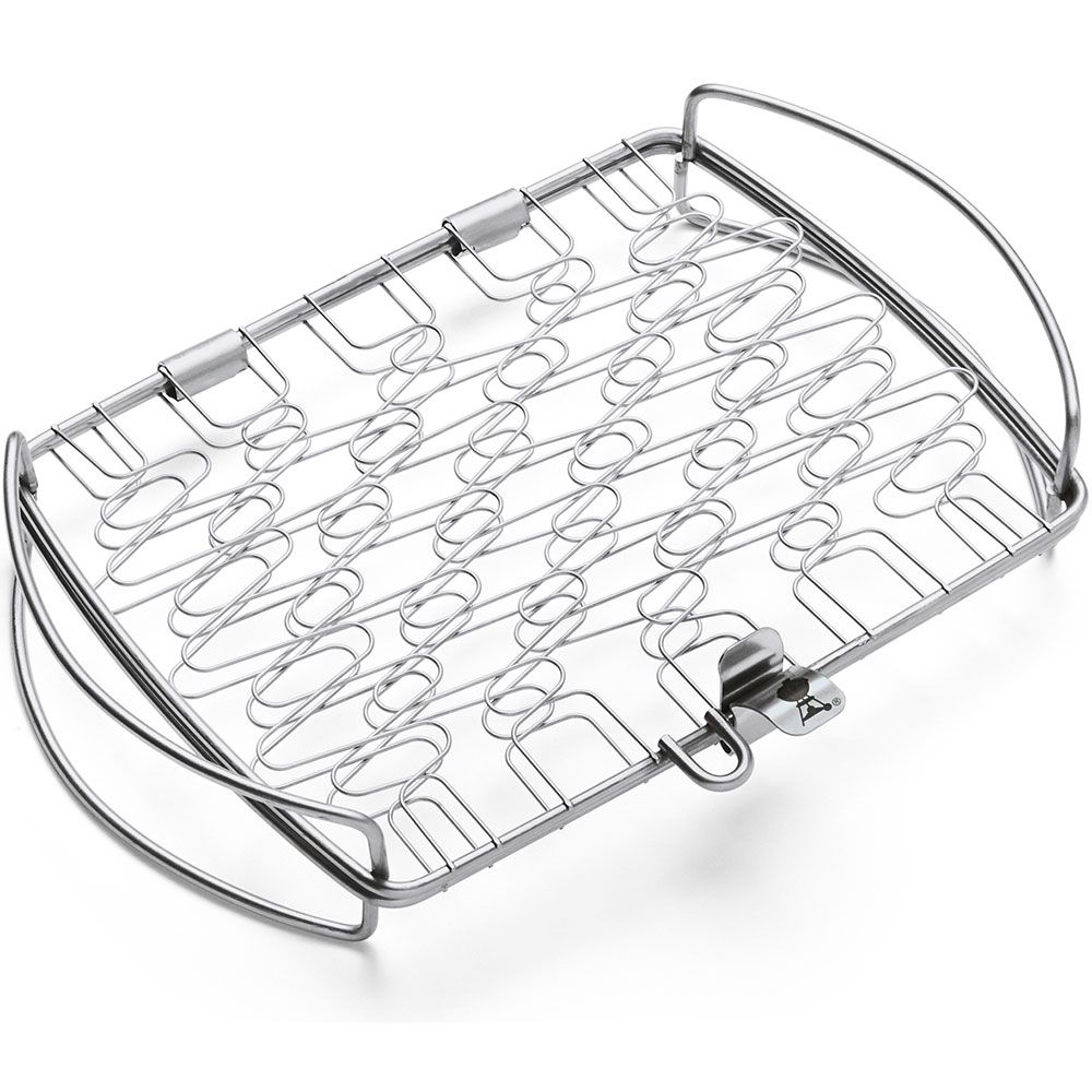 Weber, Grillkorg/grillhalster liten till fisk stål