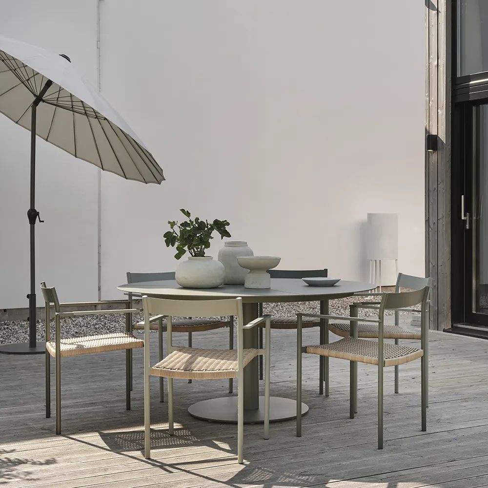 Shanghai Parasoll Ø270cm beige