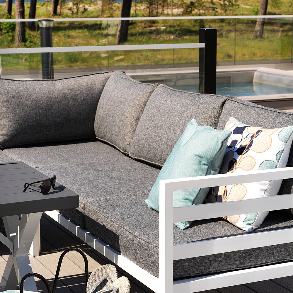 Weldon loungegrupp svart 